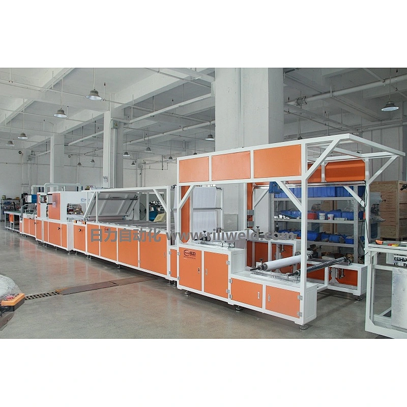 New Design Auto PVC Plastic Bag Continuous Welding Machine for Making PVC Sleeve Bags, Stationary Bags, Medical Bags